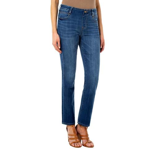 Liverpool Women's Gia Glider Straight Crosshatch Jeans Cartersville