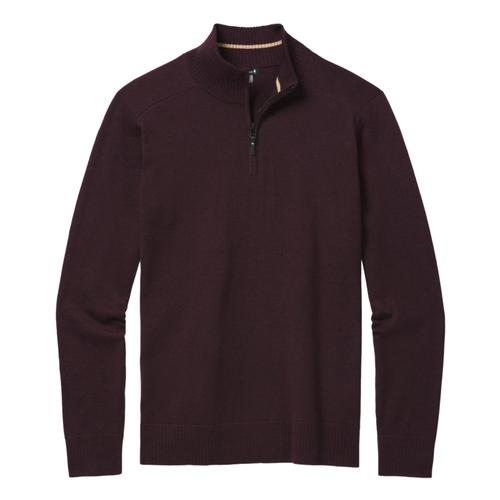 Smartwool Men's Sparwood Half Zip Sweater Woodsmoke