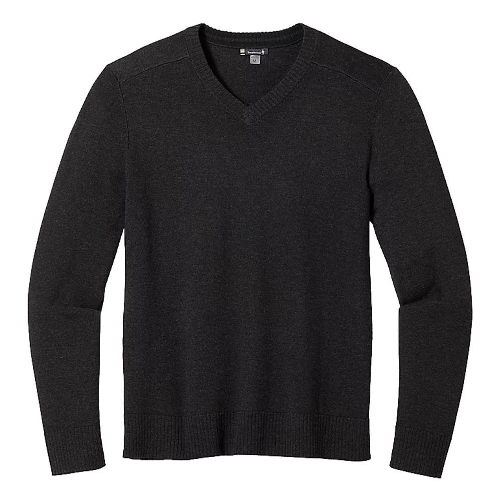 Smartwool Men's Sparwood V-Neck Sweater CHARCOAL_010