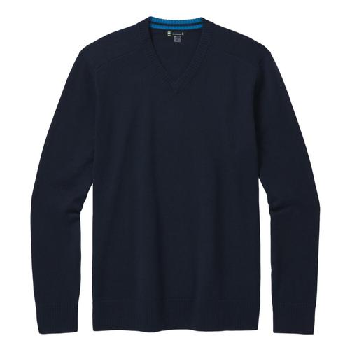 Smartwool Men's Sparwood V-Neck Sweater Deepnavy