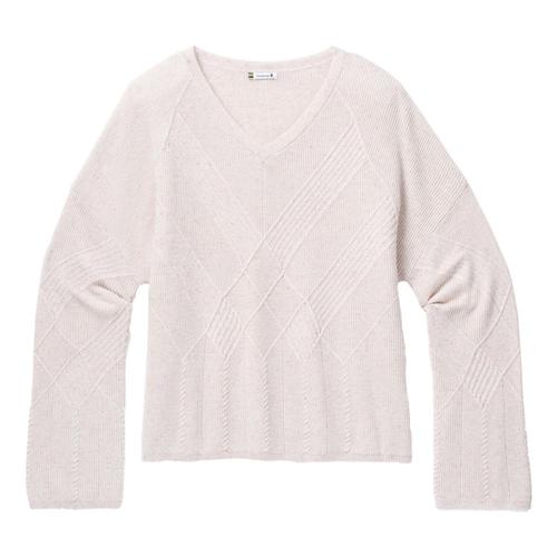 Smartwool Women's Shadow Pine Cable V-Neck Sweater Rainbow_e48