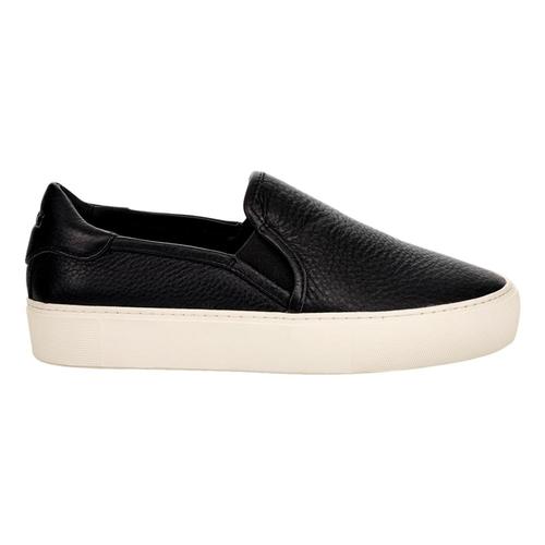 UGG Women's Jass Leather Slip-Ons Black_blk