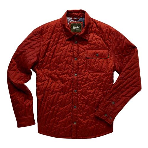 Howler Brothers Men's Lightning Quilted Jacket Red_trr