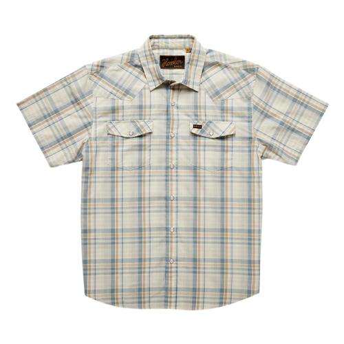 Howler Brothers Men's H Bar B Snapshirt White_ppd