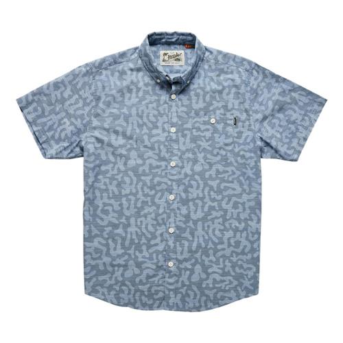 Howler Brothers Men's Mansfield Shirt Blue_mtb