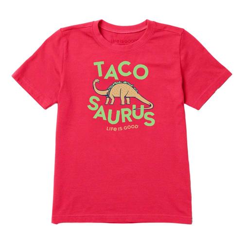 Life is Good Boys Tacosaurus Crusher Tee Pstvred