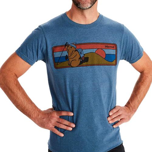 Marmot Men's Hiking Marty Short-Sleeve T-Shirt Starg_1981