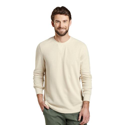 Toad&Co Men's Framer Dos Long Sleeve Crew Oatmeal_284