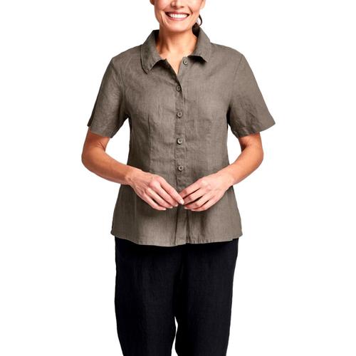 FLAX Women's Shapely Version Blouse Mink