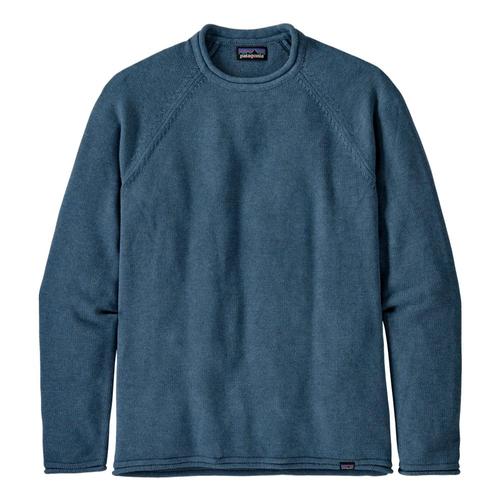 Patagonia Men's Ponderosa Pine Roll-Neck Sweater Blue_pgbe