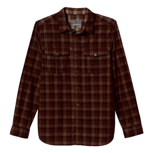 Royal Robbins Men's Covert Cord Organic Cotton Long Sleeve Shirt Redrock_468