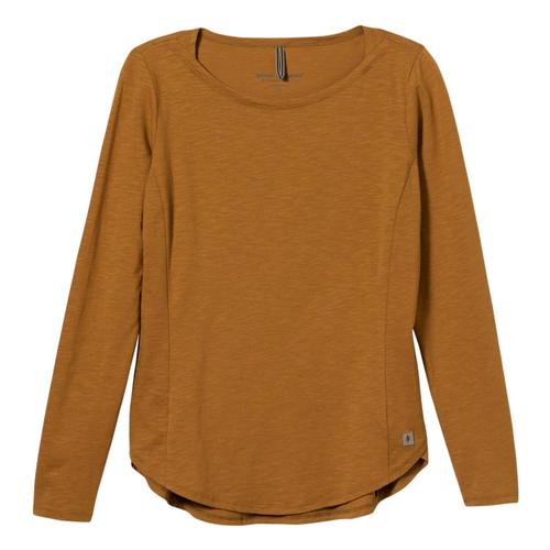 Royal Robbins Women's Yosemite Boat Neck Long Sleeve Top Brownsugar_185
