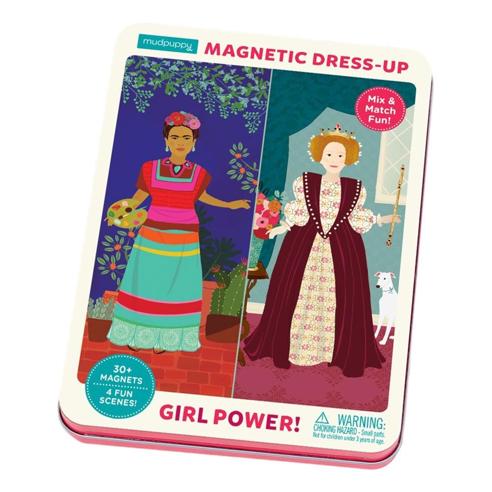  Mudpuppy Girl Power! Magnetic Figures