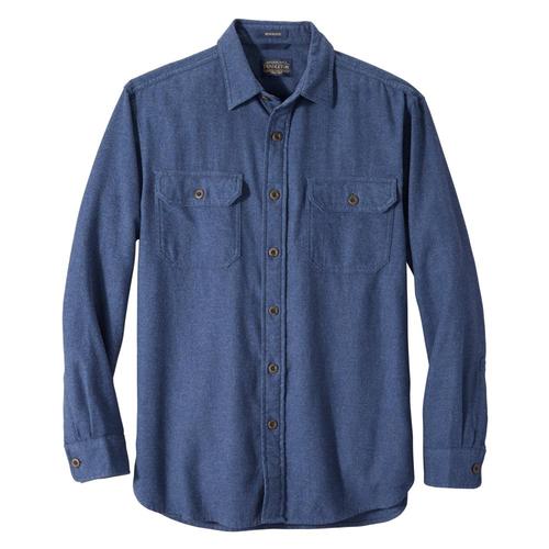 Pendleton Men's Burnside Double-Brushed Flannel Shirt Blue_61540