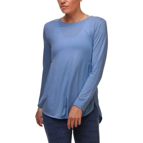tasc Women's Jenny Long Sleeve Active Shirt Indigo_407