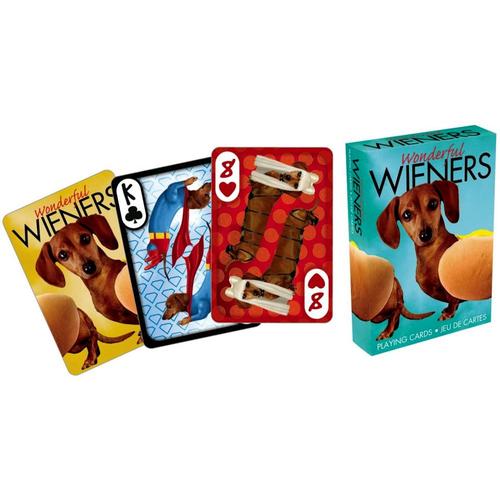 Aquarius Wonderful Wieners Playing Cards