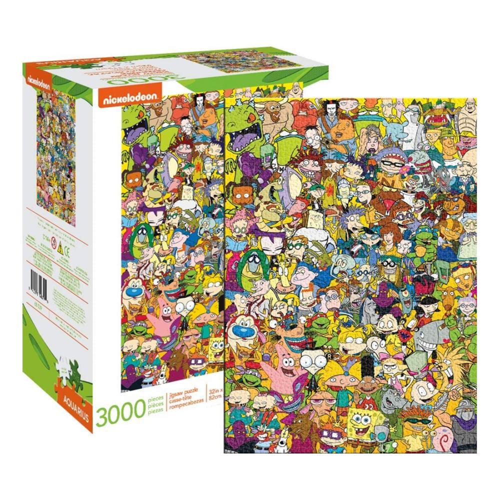  Aquarius Nickelodeon Cast 3000 Piece Jigsaw Puzzle