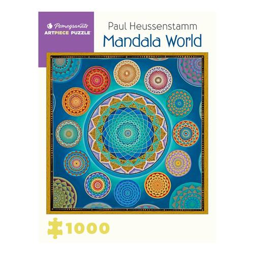 Pomegranate Paul Heussenstamm: Mandala World 1000 piece Jigsaw Puzzle