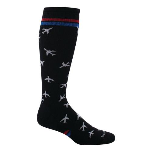 SockWell Men's In Flight Moderate Graduated Compression Socks
Black_900