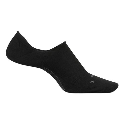 Feetures Men's No Show Hidden Socks Black