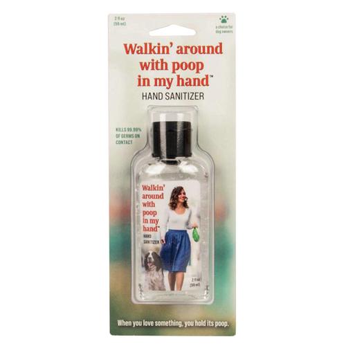 Blue Q Walkin' Around With Poop In My Hand Hand Sanitizer