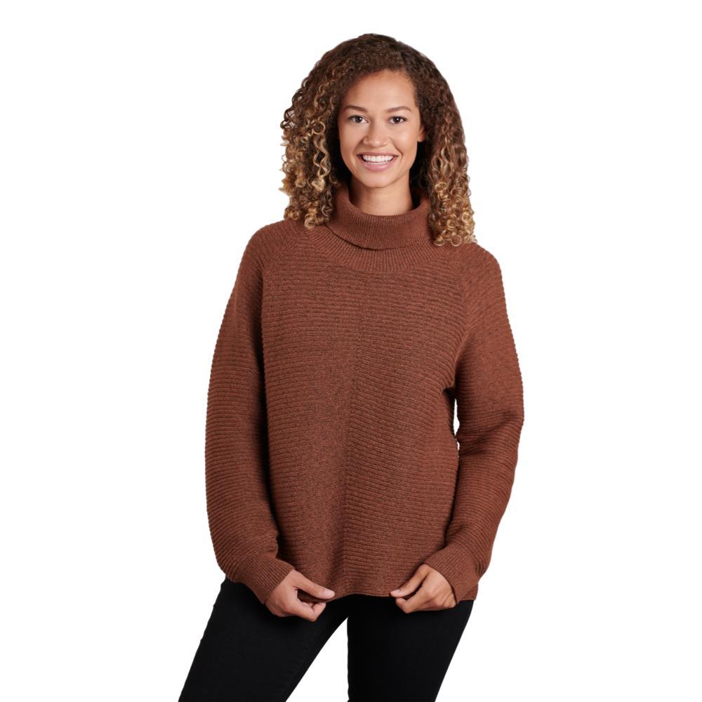 KUHL Women's Solace Sweater COPPER
