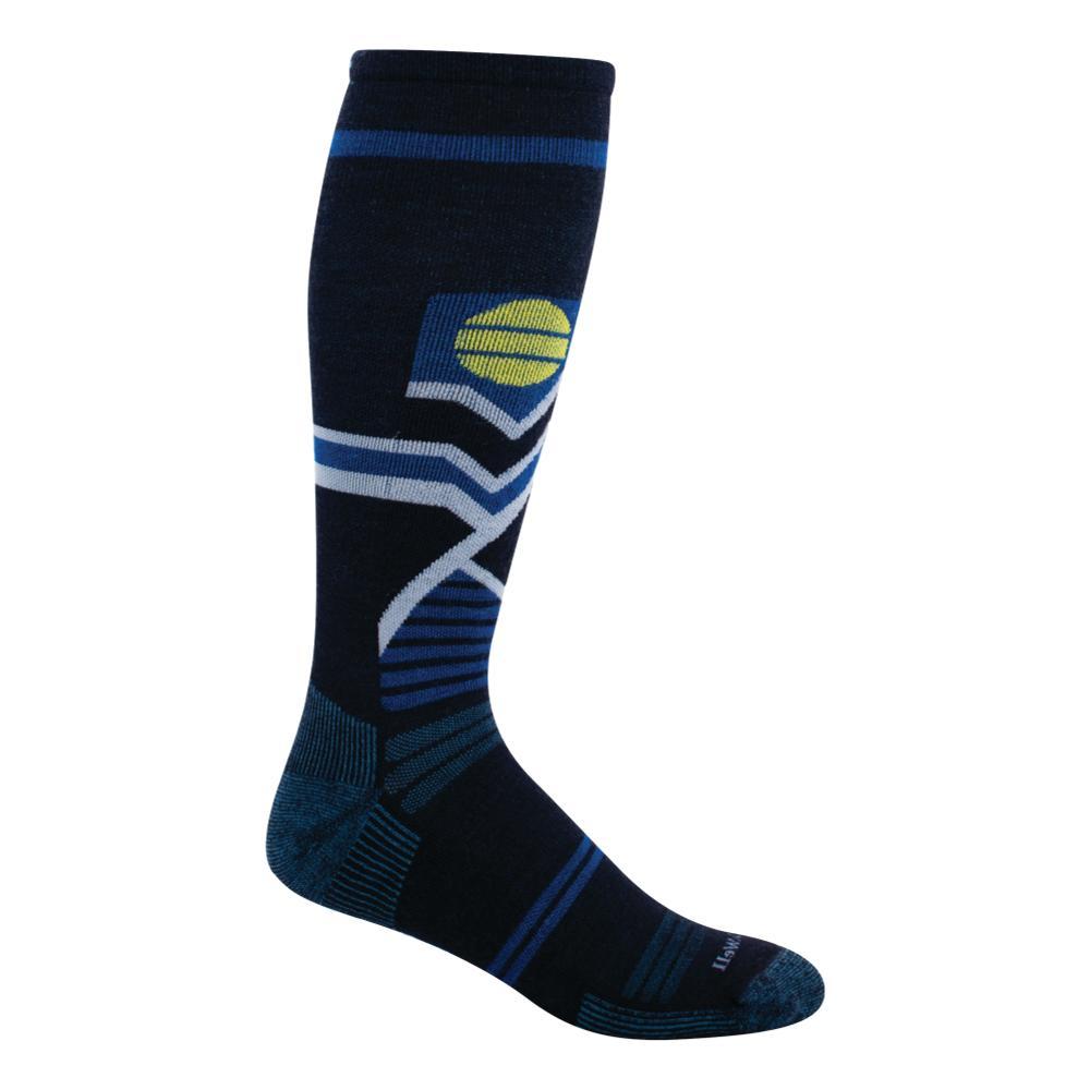 Sockwell Men's Snow Peak Moderate Graduated Compression Socks NAVY_600