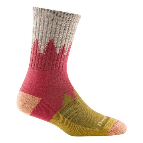 Darn Tough Women's Treeline Micro Crew Cushion Socks Cranberry