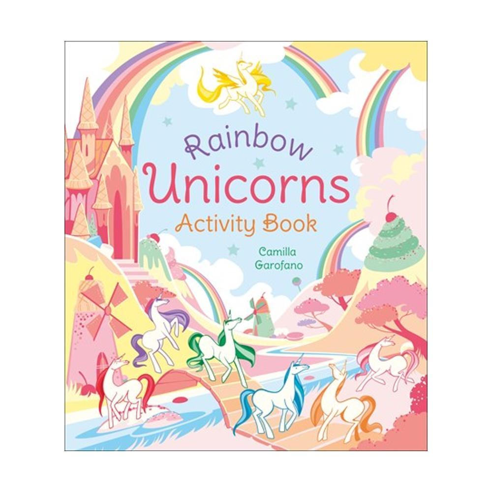  Rainbow Unicorns Activity Book