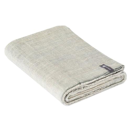 Halfmoon Melange Cotton Yoga Blanket Evergreen