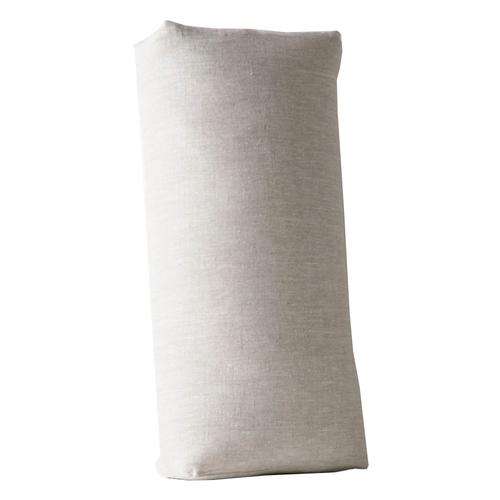 Halfmoon Rectangular Bolster Natural_linen