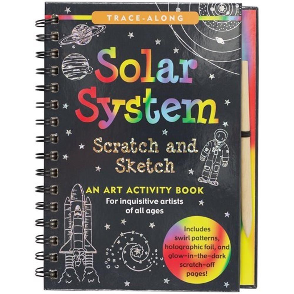 Peter Pauper Press Scratch & Sketch Solar System