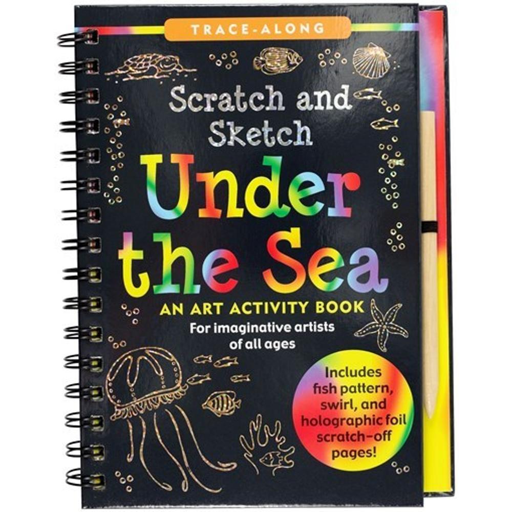  Peter Pauper Press Scratch & Sketch Under The Sea