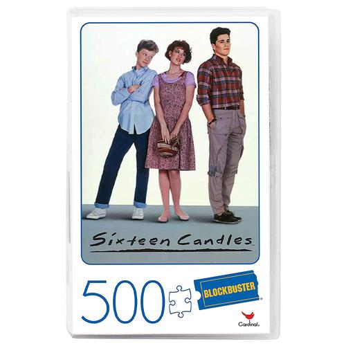 Retro Blockbuster VHS Video Case 500 Piece Jigsaw Puzzle - Sixteen Candles