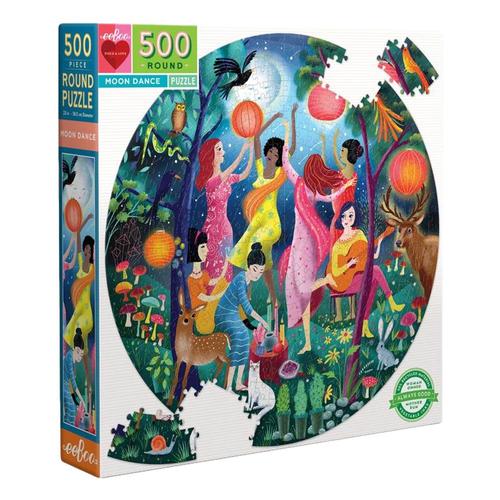 eeBoo Moon Dance 500 Piece Jigsaw Puzzle