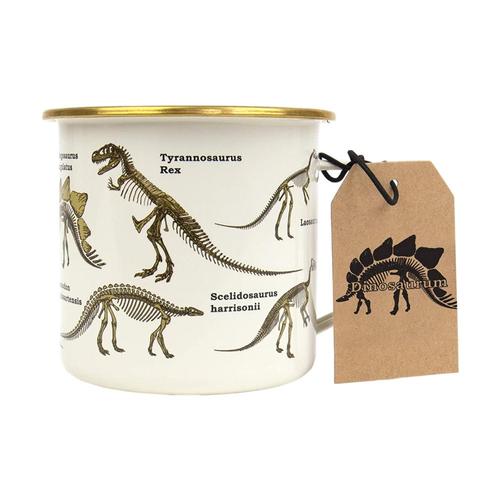 Gift Republic Dinosaur Enamel Mug