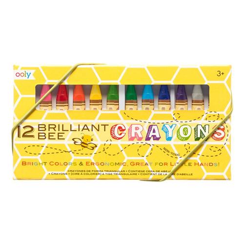 Ooly Brilliant Bee Crayons - Set of 12 Setof12