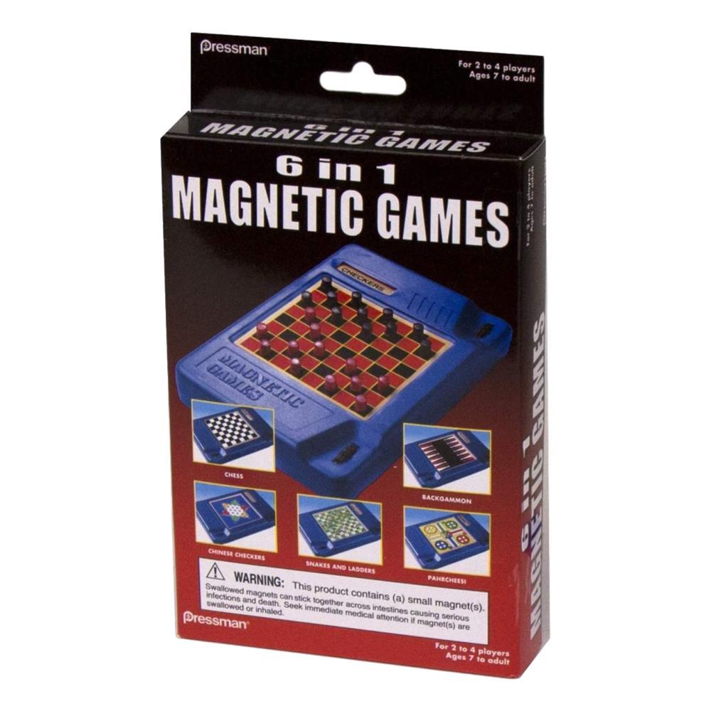  Goliath 6- In- 1 Travel Magnetic Games