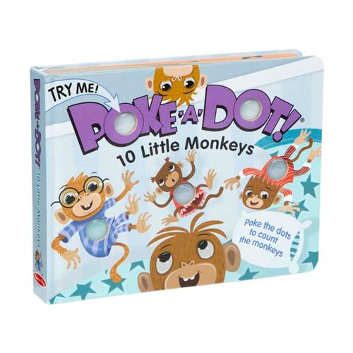 Melissa & Doug Poke-A-Dot: 10 Little Monkeys