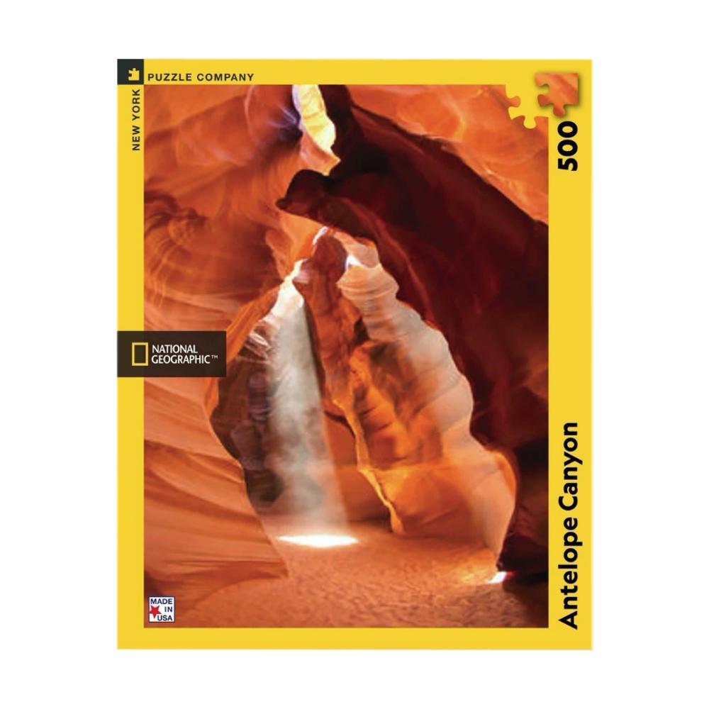  New York Puzzle Company National Geographic Antelope Canyon 500 Piece Jigsaw Puzzle