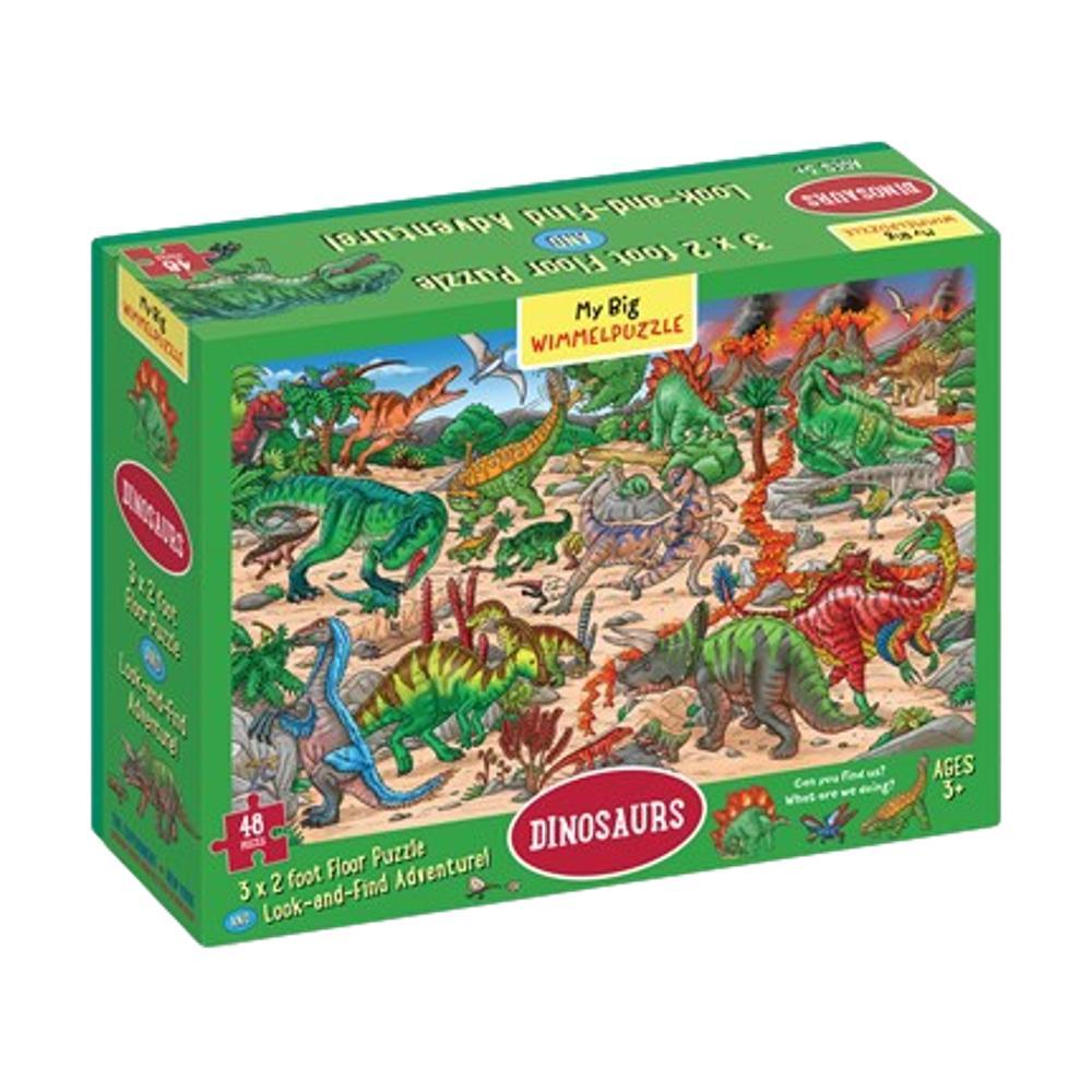  My Big Wimmelpuzzle - Dinosaurs Floor 48 Piece Jigsaw Puzzle