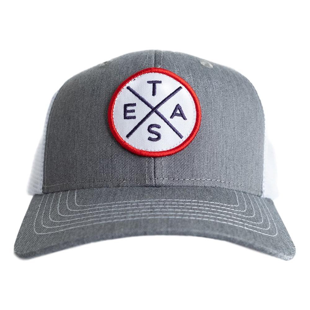 Tumbleweed Texstyles Big X Patch Trucker Hat GRAY