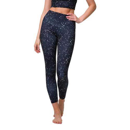 Onzie Women's High Rise Midi Leggings Starrynght