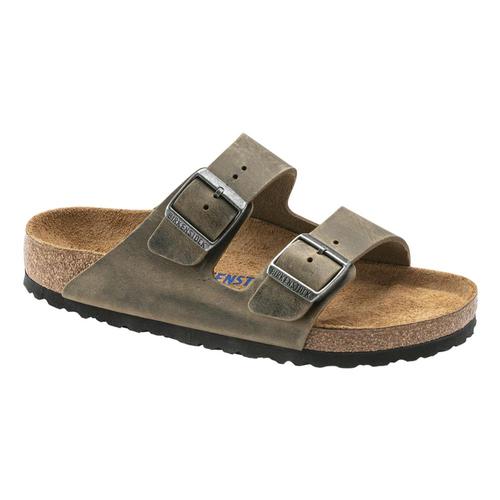 Birkenstock Men's Arizona Soft Footbed Suede Sandals - Regular Fdkhak.Ol