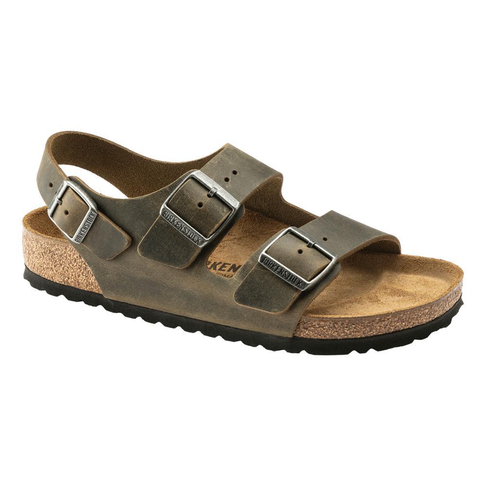 Birkenstock Men's Milano Oiled Leather Sandals - Regular FDKHAK.OL