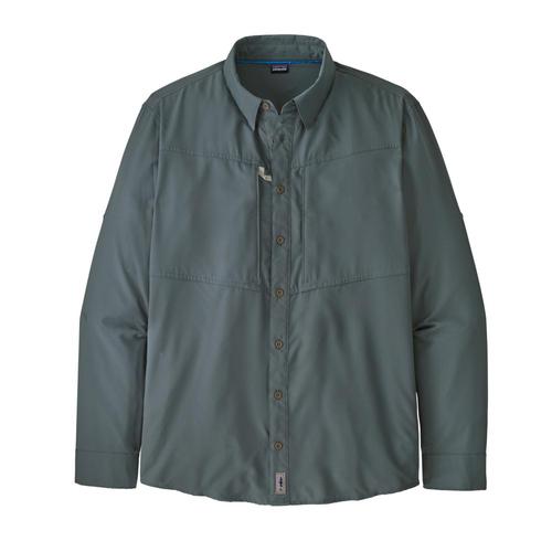 Patagonia Men's Long-Sleeved Sol Patrol Shirt Grey_plgy