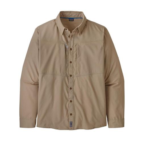 Patagonia Men's Long-Sleeved Sol Patrol Shirt Tan_ortn