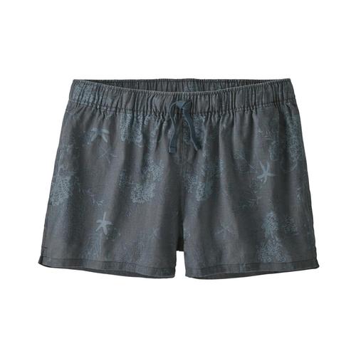 Patagonia Women's Island Hemp Baggies Shorts Pgrey_ccgy