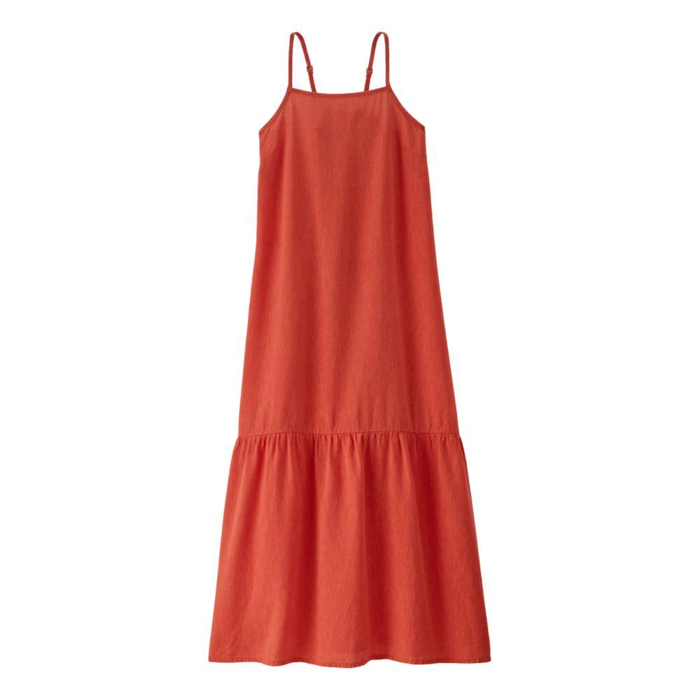Patagonia Women's Garden Island Tiered Dress RED_WHPO