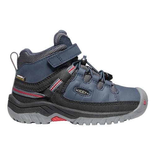 KEEN Kids Targhee Mid Waterproof Hiking Boots Blunights